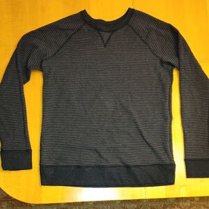Lululemon Reversible Stripe Open Your Heart Long Sleeve Top Sweatshirt MED 10/12
